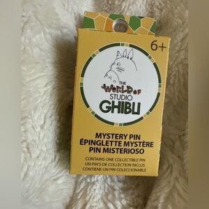 The World Of Studio Ghibli Mystery Blind Box Pin New